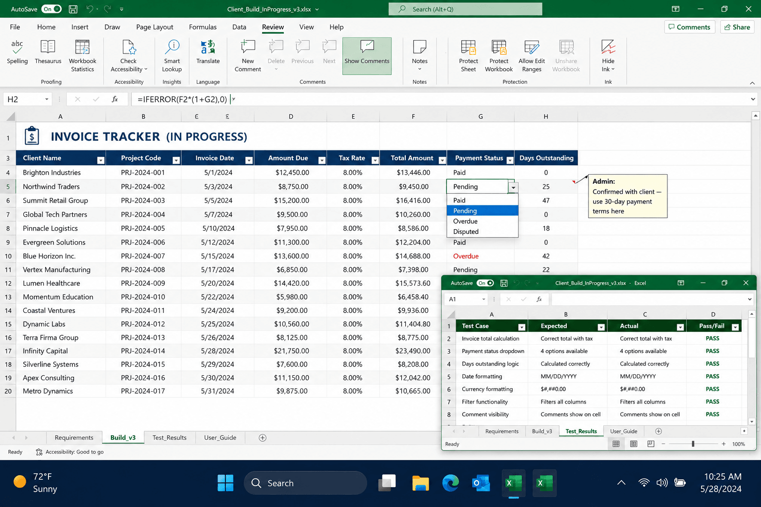 Excel Custom Spreadsheet Design - How We Help