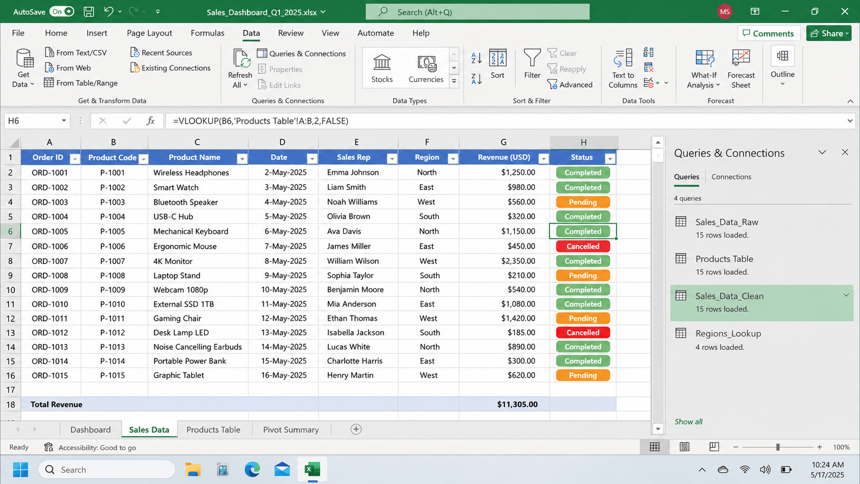 Manual Excel reporting problem and slow workflows