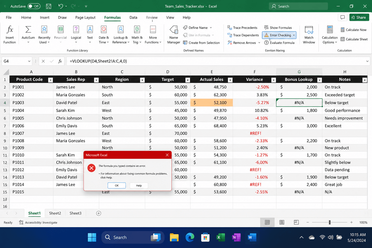 Excel Training & Support - Identifying Training Needs