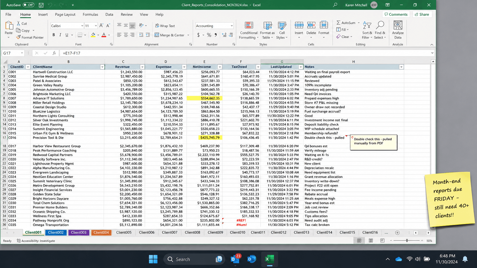 Financial Services Automation case study client overview