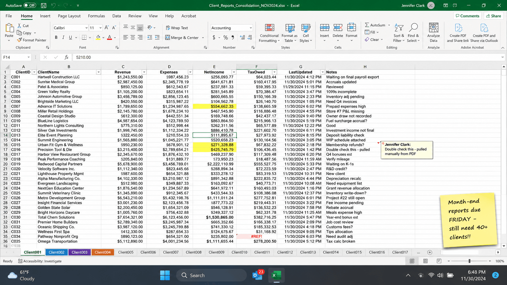 Financial Services Automation case study problem overview